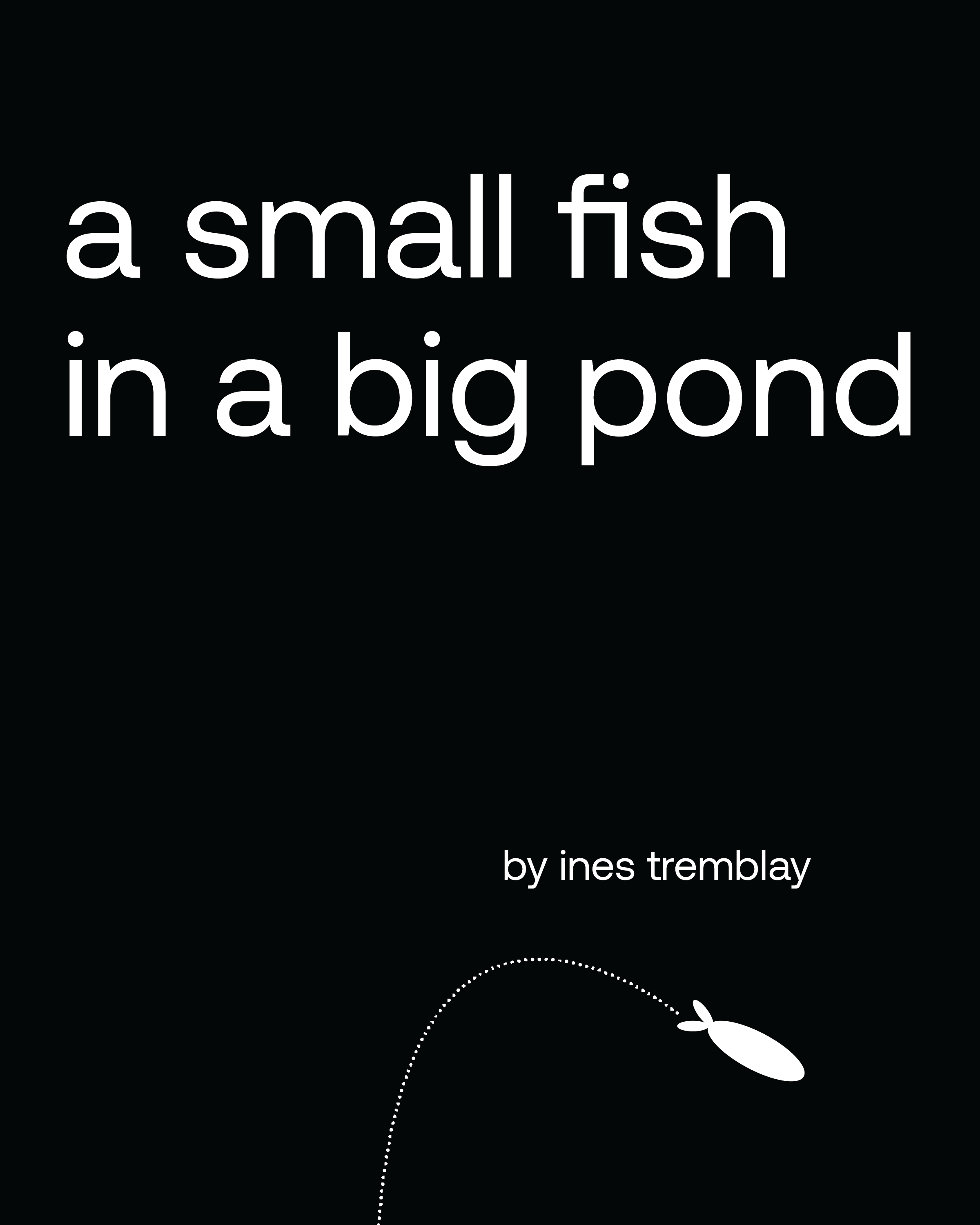 cropped vernissage image on black background with bold bordered white type with colorful graphic elements