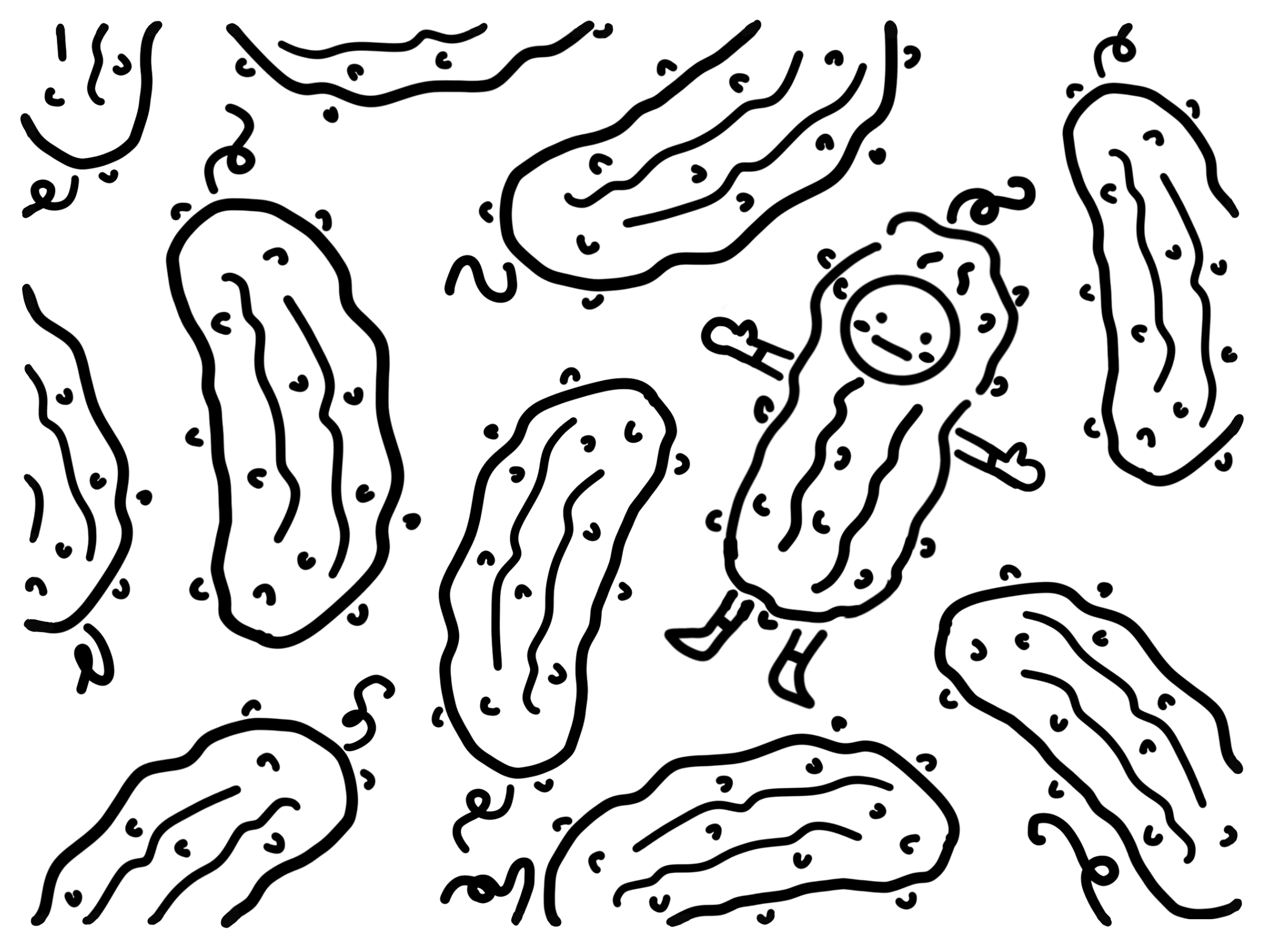 White book with red slanted lines on a brown coffee table